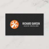 Thuisreparaties | Moersleutelschroevendraaier Visitekaartje (Voorkant)