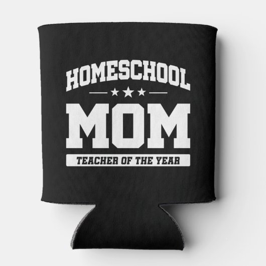 Thuisschool Leraar van het Jaar Thuisschool Moeder Blikjeskoeler (Achterkant)