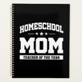 Thuisschool Leraar van het Jaar Thuisschool Moeder Planner (Voorkant)