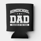 Thuisschool Leraar van het Jaar Thuisschool Papa Blikjeskoeler (Achterkant)