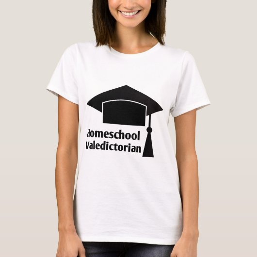 Thuisschool Valedictorian T-shirt (Voorkant)