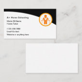 Thuisschoolleraar Visitekaartje (Voorkant / Achterkant)