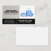 Thuisservices voor het repareren van technisch toe visitekaartje (Voorkant / Achterkant)