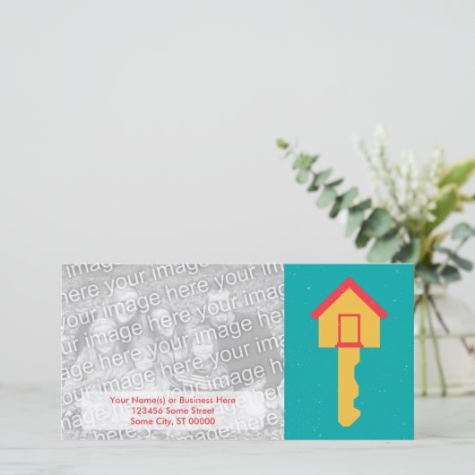 thuissleutel (Staand voorkant)