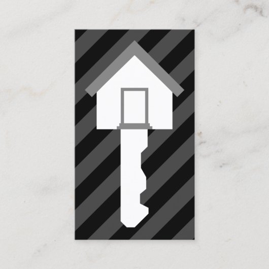 thuissleutel visitekaartje (Voorkant)