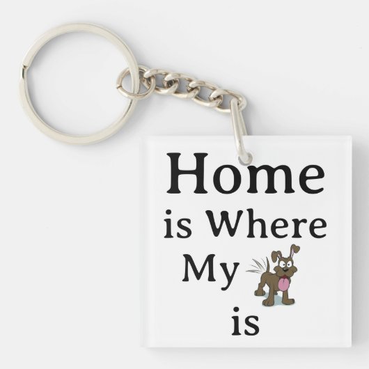 ThuisSleutelhanger Sleutelhanger (voorkant)