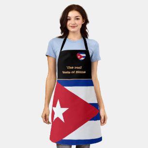 Thuissmaak, Cubaanse vlag, Cuba/Koking Apron Schort