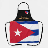 Thuissmaak, Cubaanse vlag, Cuba/Koking Apron Schort (Voorkant)