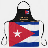 Thuissmaak, Cubaanse vlag, Cuba/Koking Apron Schort (Voorkant)