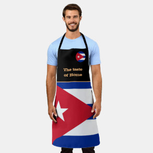 Thuissmaak, Cubaanse vlag, Cuba/Koking Apron Schort
