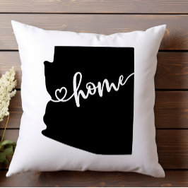 Thuisstaatoverzicht Heart Arizona Kussen