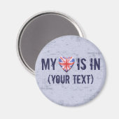 Thuisstadskerart Magneet (Voorkant / Achterkant)