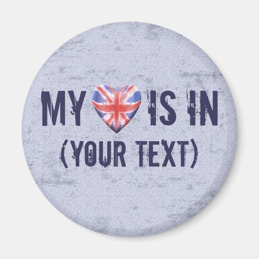 Thuisstadskerart Magneet (Voorkant)