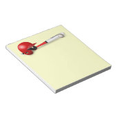 Thuisstartspel Spelteam Coach Sportbal Baseball Notitieblok (Schuin)