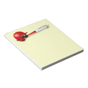 Thuisstartspel Spelteam Coach Sportbal Baseball Notitieblok