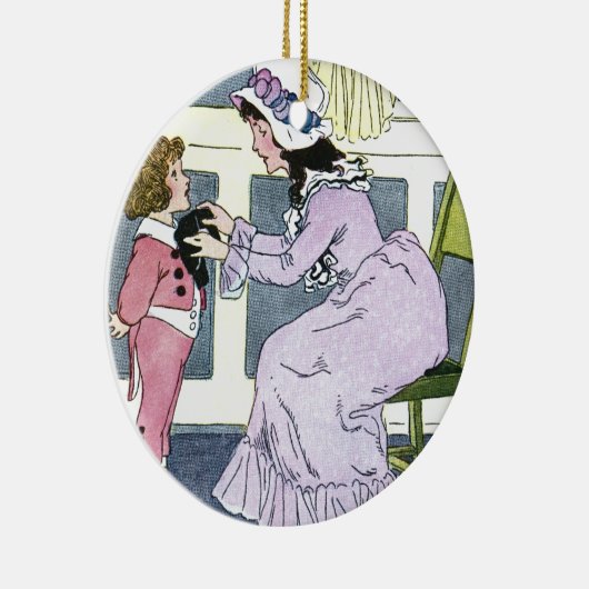 ThuisStropdassen Keramisch Ornament (Rechts)