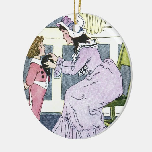 ThuisStropdassen Keramisch Ornament (Links)