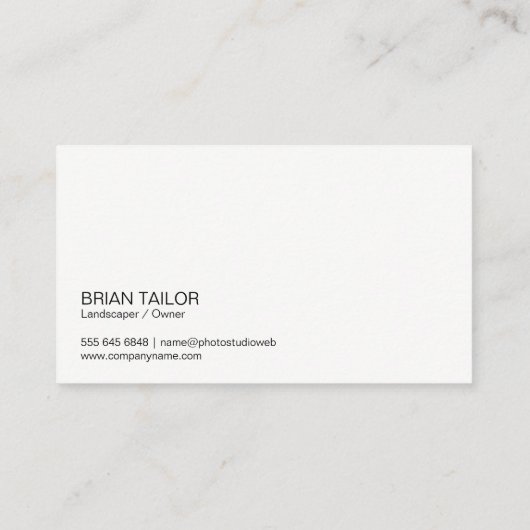 Thuisstructuur Logo | Gras | Schapen Visitekaartje (Achterkant)