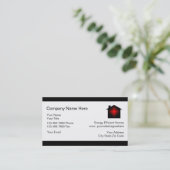 Thuistechnologie-Visitekaartjes Visitekaartje (Staand voorkant)