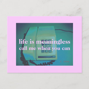 thuistelefoon briefkaart