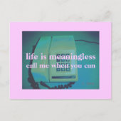 thuistelefoon briefkaart (Voorkant)