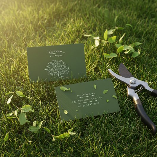 Thuistuinman, visitekaartje voor boomchirurgie