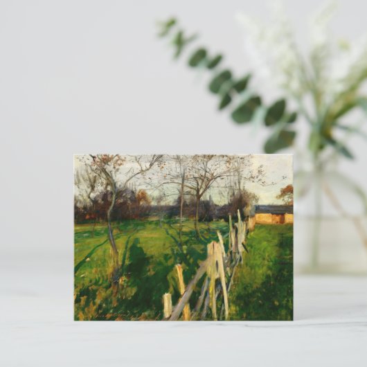 Thuisvelden van John Singer Sargent Briefkaart (Staand voorkant)