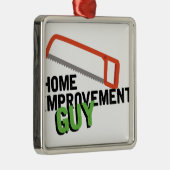 Thuisverbetering Metalen Ornament (Rechts)