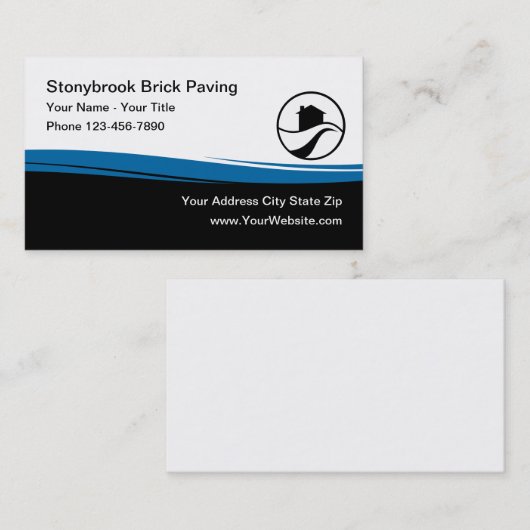 Thuisverbeteringsdiensten Visitekaartje (Voorkant / Achterkant)