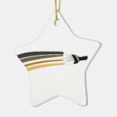 Thuisverf | Kunstschildpenseel Keramisch Ornament (Links)