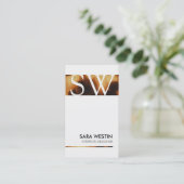 Thuisverhuisverhuissysteem binnenshuis visitekaartje (Staand voorkant)