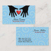 Thuisverpleging Visitekaartjes (Voorkant / Achterkant)