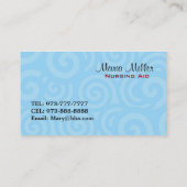 Thuisverpleging Visitekaartjes (Achterkant)