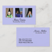 Thuisverpleging Visitekaartjes (Voorkant / Achterkant)