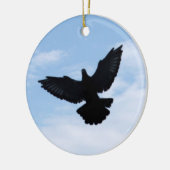 Thuisversiering van duif keramisch ornament (Links)