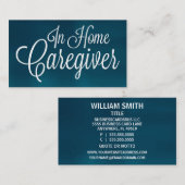 Thuisverzorger geborsteld Visitekaartje (Voorkant / Achterkant)