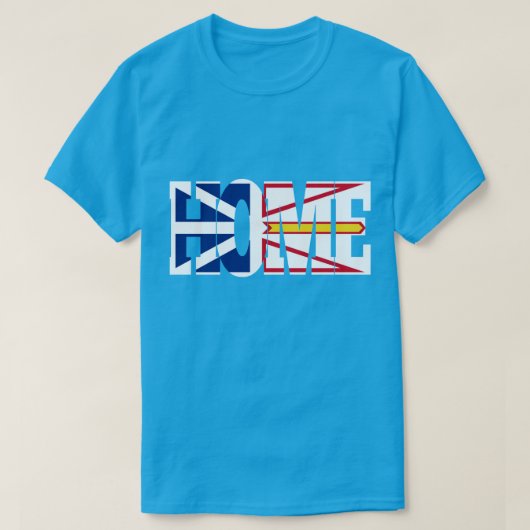 Thuisvlag op donker Shirt (Newfoundland) (Design voorkant)