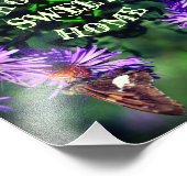 Thuisvliegenvlucht - Abstract voor thuisgebruik Foto Afdruk (Hoek)