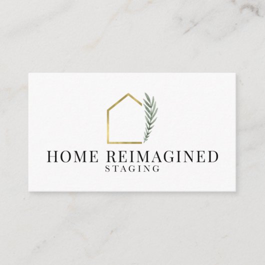 Thuisvoorstelling Visitekaartje (Voorkant)