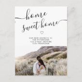 Thuisvriendelijk home script moderne foto verplaat aankondigingskaart (Voorkant)