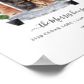 Thuisvriendelijk startpunt Waterverf Rode brick en Poster (Hoek)