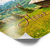 Thuisvriendelijke landelijke wand foto afdruk (Hoek)