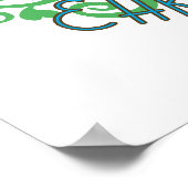 Thuisvriendelijke Thuisdieren op Aarde Poster (Hoek)