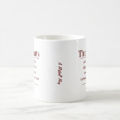 Thuiswerk - een MisterP-Mok Koffiemok (Center)