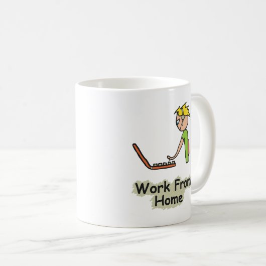 Thuiswerk Koffiemok (Voorkant rechts)