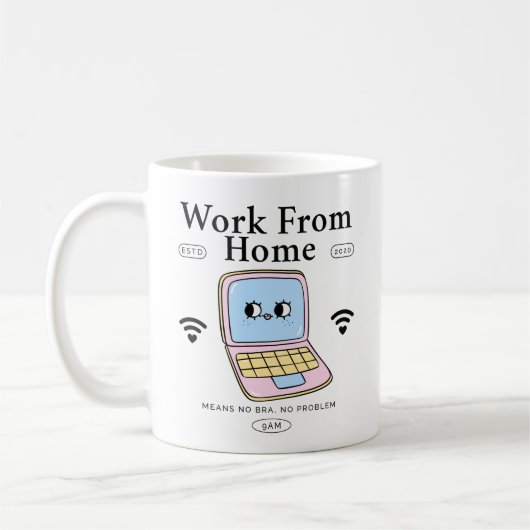Thuiswerken Koffiemok (Links)