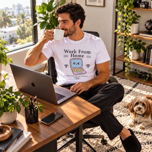 Thuiswerken T-shirt