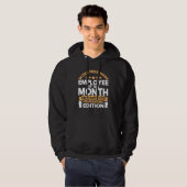 Thuiswerker van de maand sinds 2 maart hoodie (Voorkant volledig)