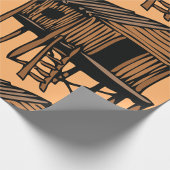 Thuiswerkpapier voor thuisgebruik met tatoeages cadeaupapier