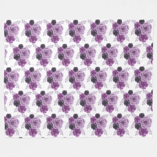 Thuiswonen Fleece Deken (Voorkant (Horizontaal))